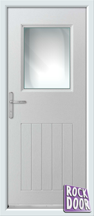 Cottage Half Glazed Rock Doors