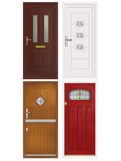 Composite and UPVC door styles