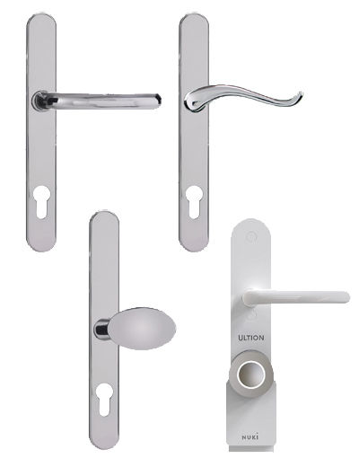 Door lever handles