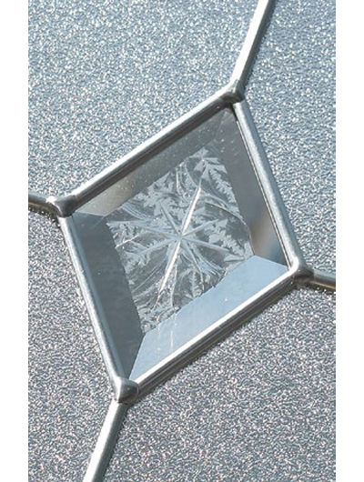 Closeup of Duo Diamond glass
