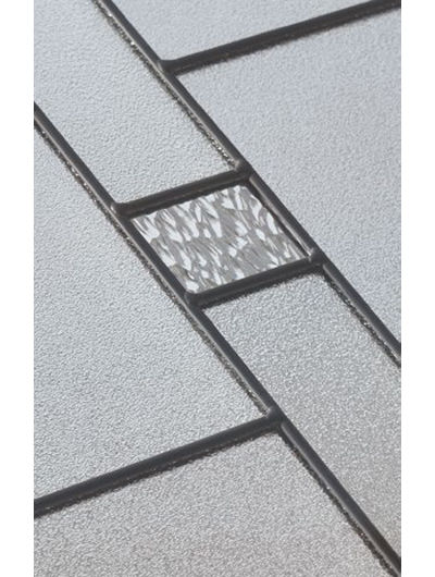 Closeup of Tate glass