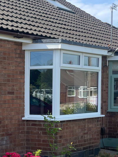 UPVC bay windows