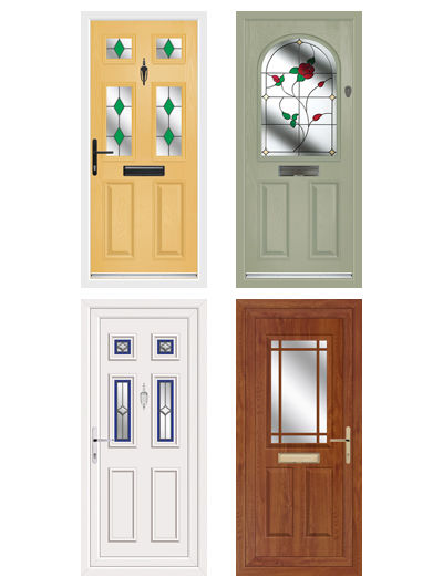 Edwardian style composite and UPVC doors