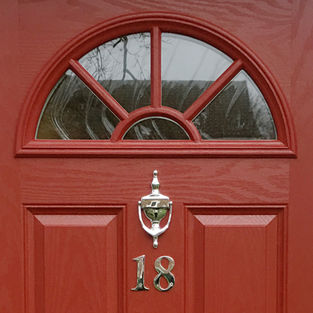 Traditional style composite doors
