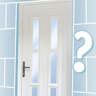 What is a UPVC door?