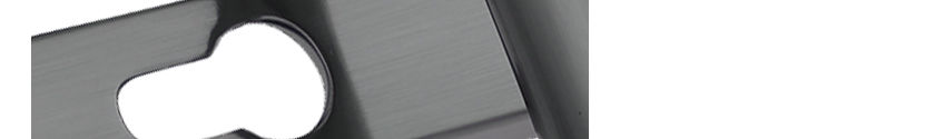 Graphite Silver handle closeup