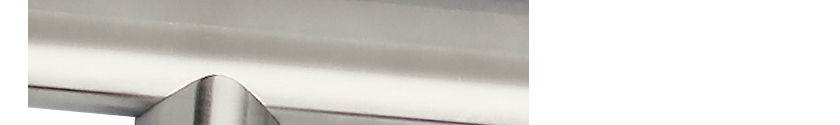 Stainless Steel handle closeup