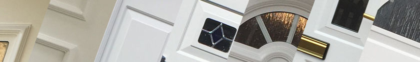 Various traditional UPVC doors