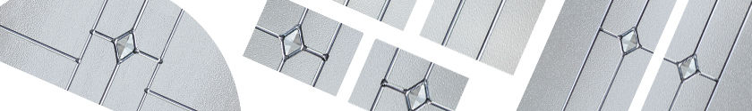 Christie glass panels in various shapes