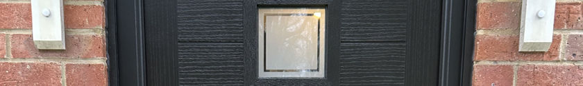 Cut-out of Monza Square glass cassette within a home