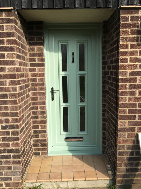 Havering Arbon 6 chartwell green upvc front door