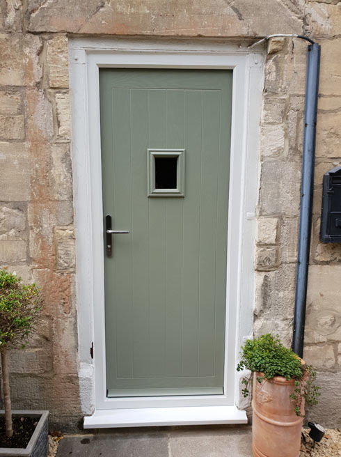 Cheshire Anice olive composite back door