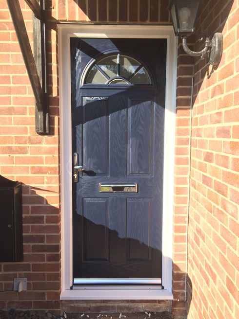 Essex blue composite front door