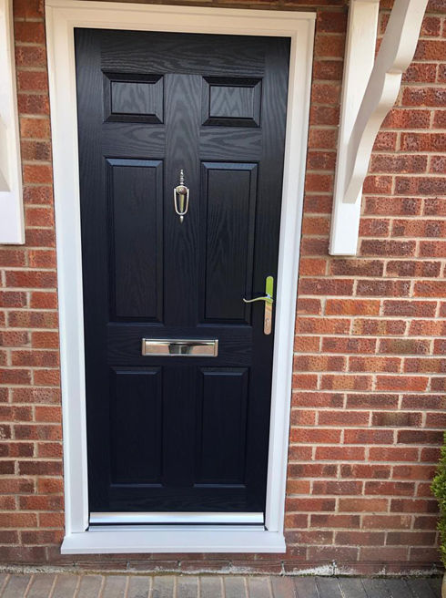 Kent blue composite front door