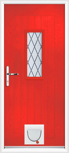 Cumbria diamond lead with catflap