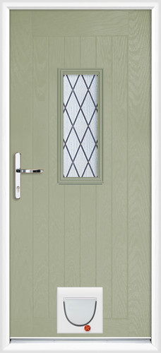 Cumbria diamond lead with catflap