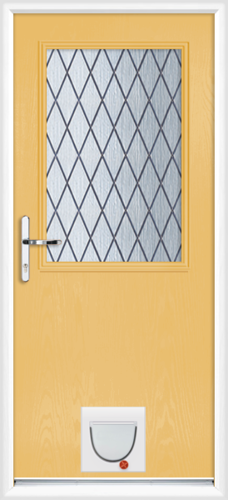 Fife diamond lead with catflap