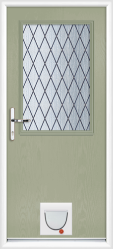 Fife diamond lead with catflap