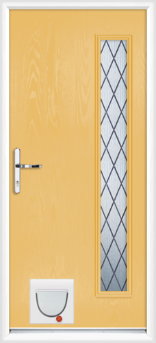 Gwynedd diamond lead with catflap