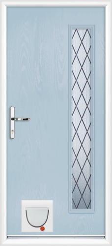 Gwynedd diamond lead with catflap