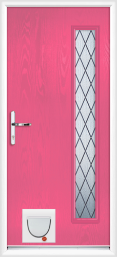 Gwynedd diamond lead with catflap