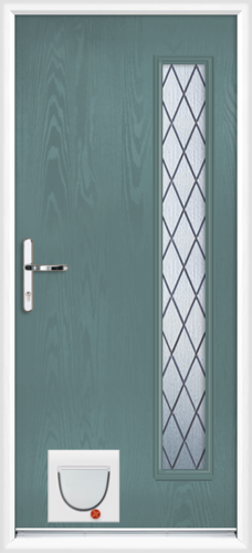 Gwynedd diamond lead with catflap