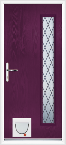 Gwynedd diamond lead with catflap