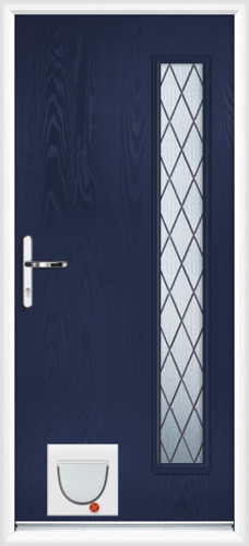 Gwynedd diamond lead with catflap