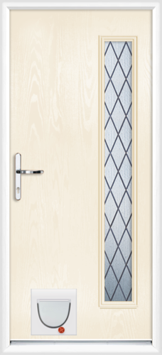 Gwynedd diamond lead with catflap