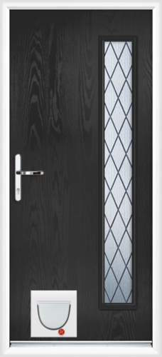 Gwynedd diamond lead with catflap