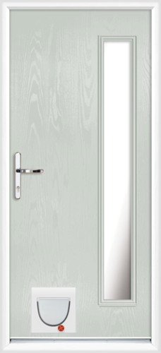 Gwynedd anice with catflap