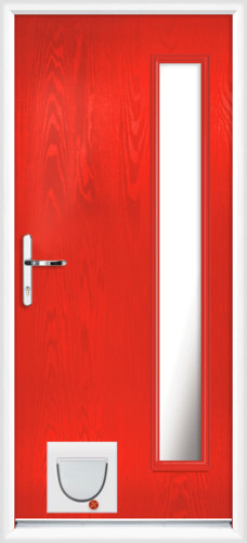 Gwynedd anice with catflap