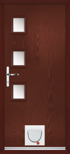 Hampshire anice with catflap