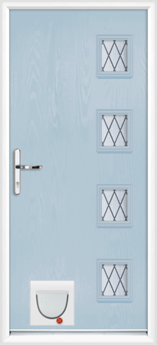 Hertford diamond lead with catflap