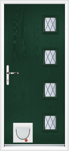 Hertford diamond lead with catflap