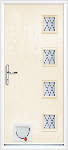 Hertford diamond lead with catflap