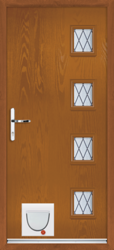 Hertford diamond lead with catflap