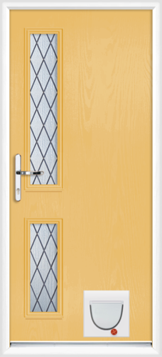 Lancashire diamond lead with catflap