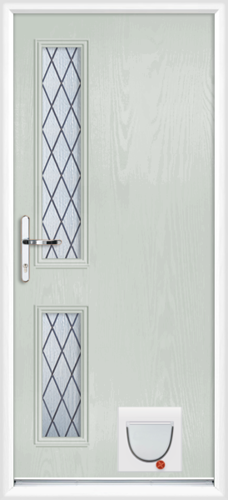 Lancashire diamond lead with catflap