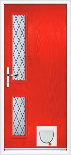 Lancashire diamond lead with catflap