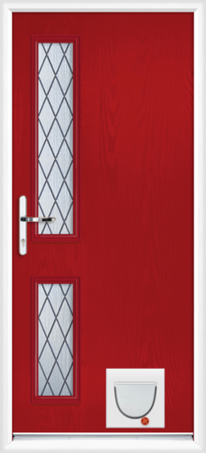 Lancashire diamond lead with catflap