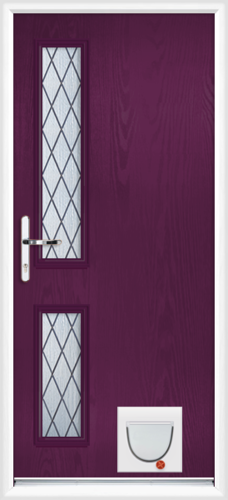 Lancashire diamond lead with catflap