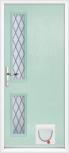 Lancashire diamond lead with catflap