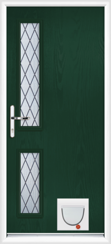 Lancashire diamond lead with catflap