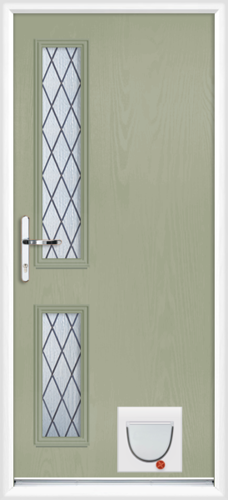 Lancashire diamond lead with catflap