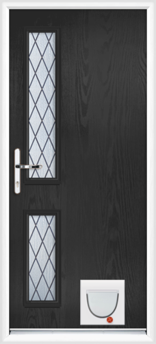 Lancashire diamond lead with catflap