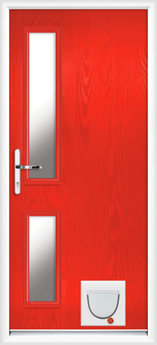 Lancashire anice with catflap