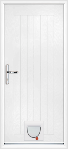 Norfolk with catflap