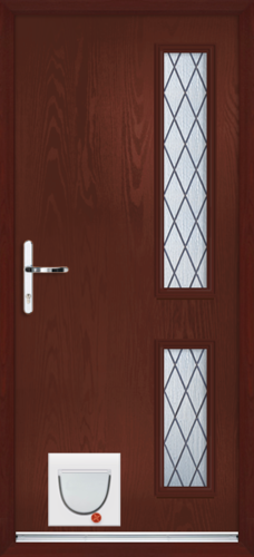 Rutland diamond lead with catflap