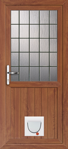 Cardiff square lead with catflap